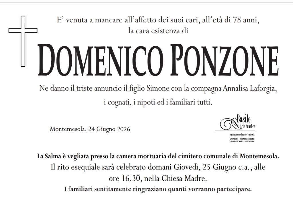 Ponzone Domenico