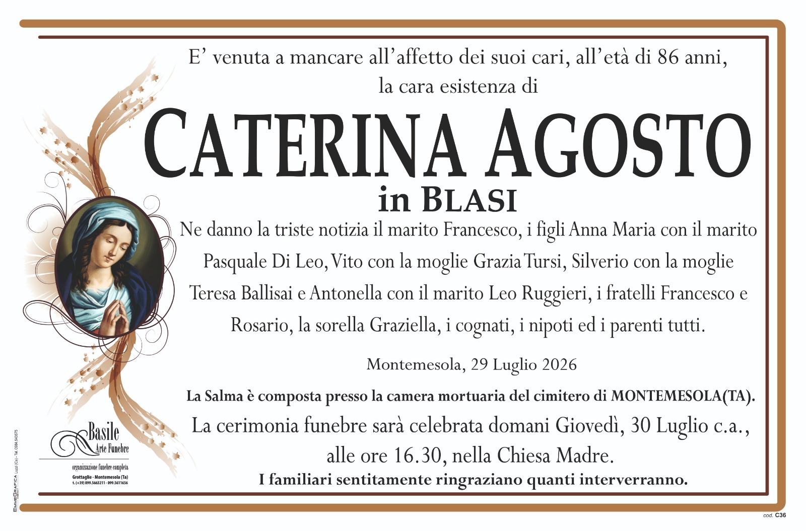 Agosto Caterina